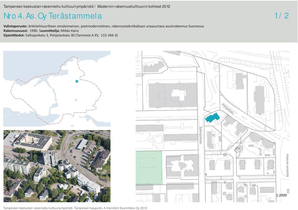 postmodernis nen, rakennustekniikaltaan uraauurtava asuinrakennus Suomessa