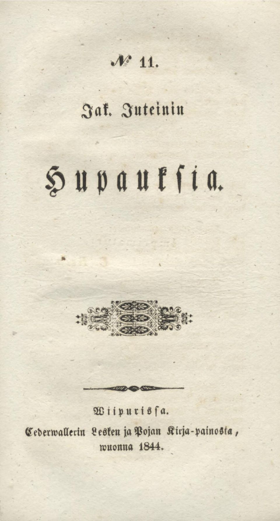 Viipurissa.