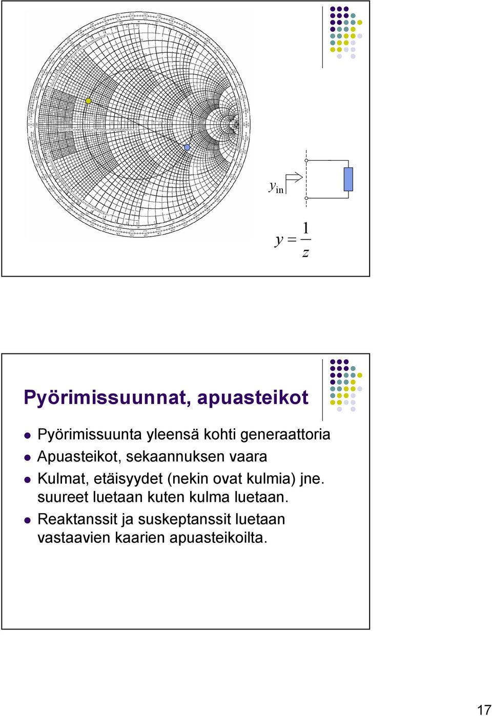 etäisyydet (nekin ovat kulmia) jne.