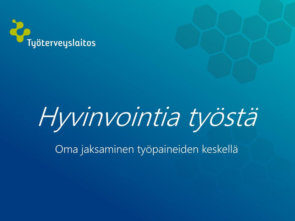 jaksaminen