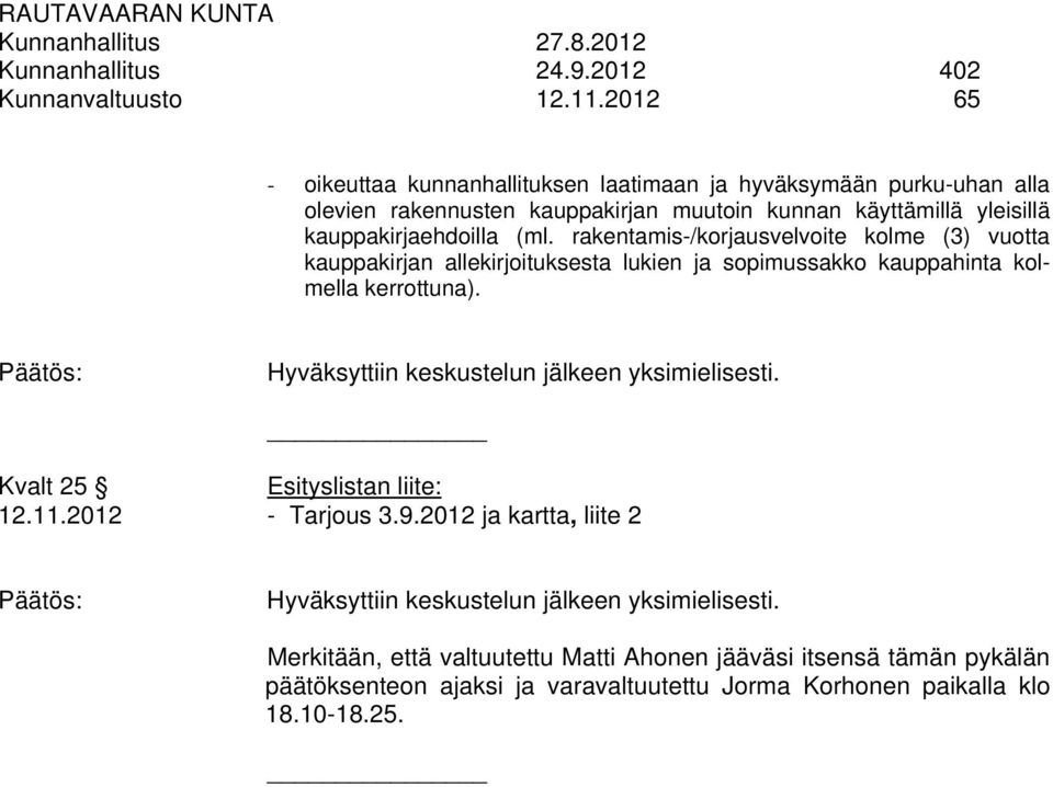 kauppakirjaehdoilla (ml.