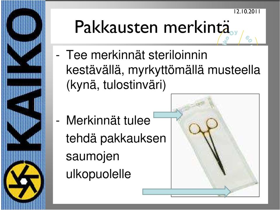 musteella (kynä, tulostinväri) -