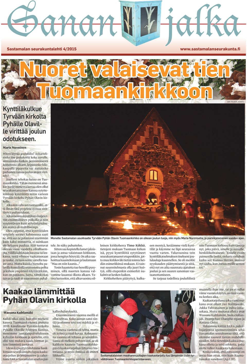 Maria Nurminen Miten löytää joulufiilis?