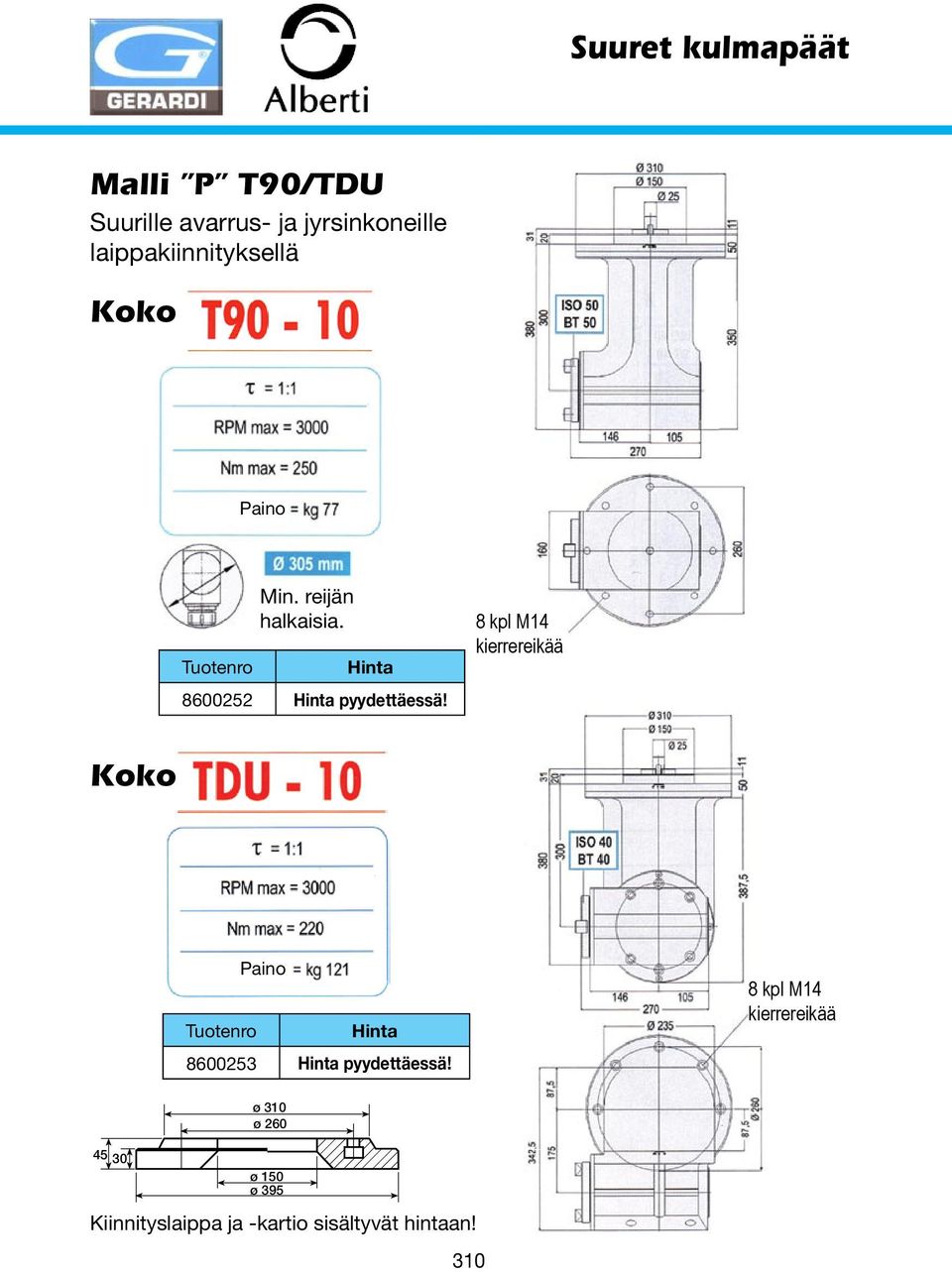 Hinta 8600252 Hinta pyydettäessä!