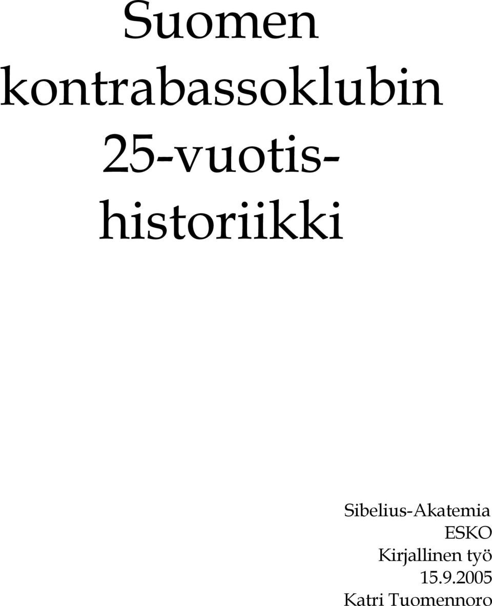 Sibelius-Akatemia ESKO
