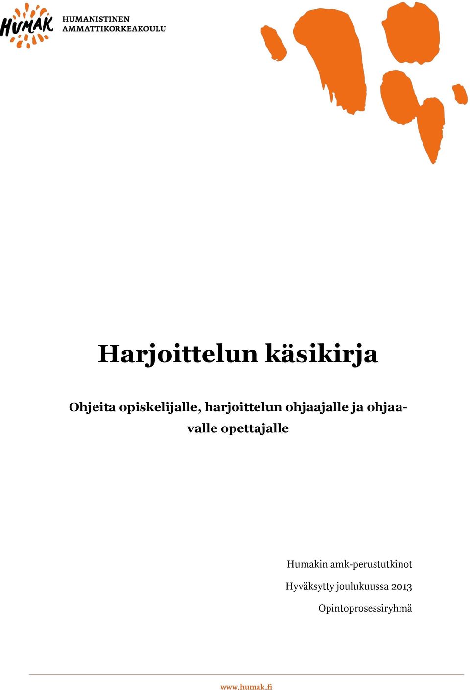 ohjaavalle opettajalle Humakin