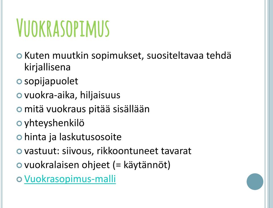 pitää sisällään yhteyshenkilö hinta ja laskutusosoite vastuut: