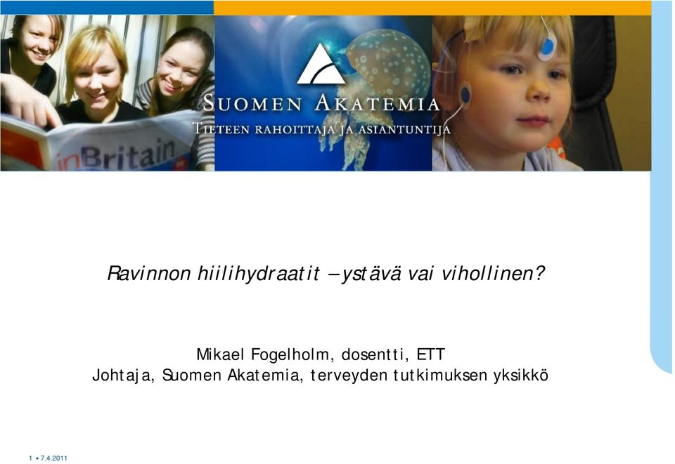 Mikael Fogelholm, dosentti, ETT