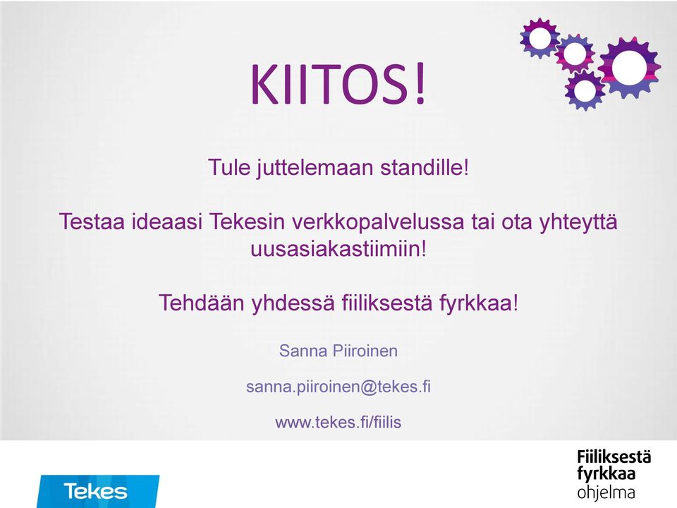 yhteyttä uusasiakastiimiin!