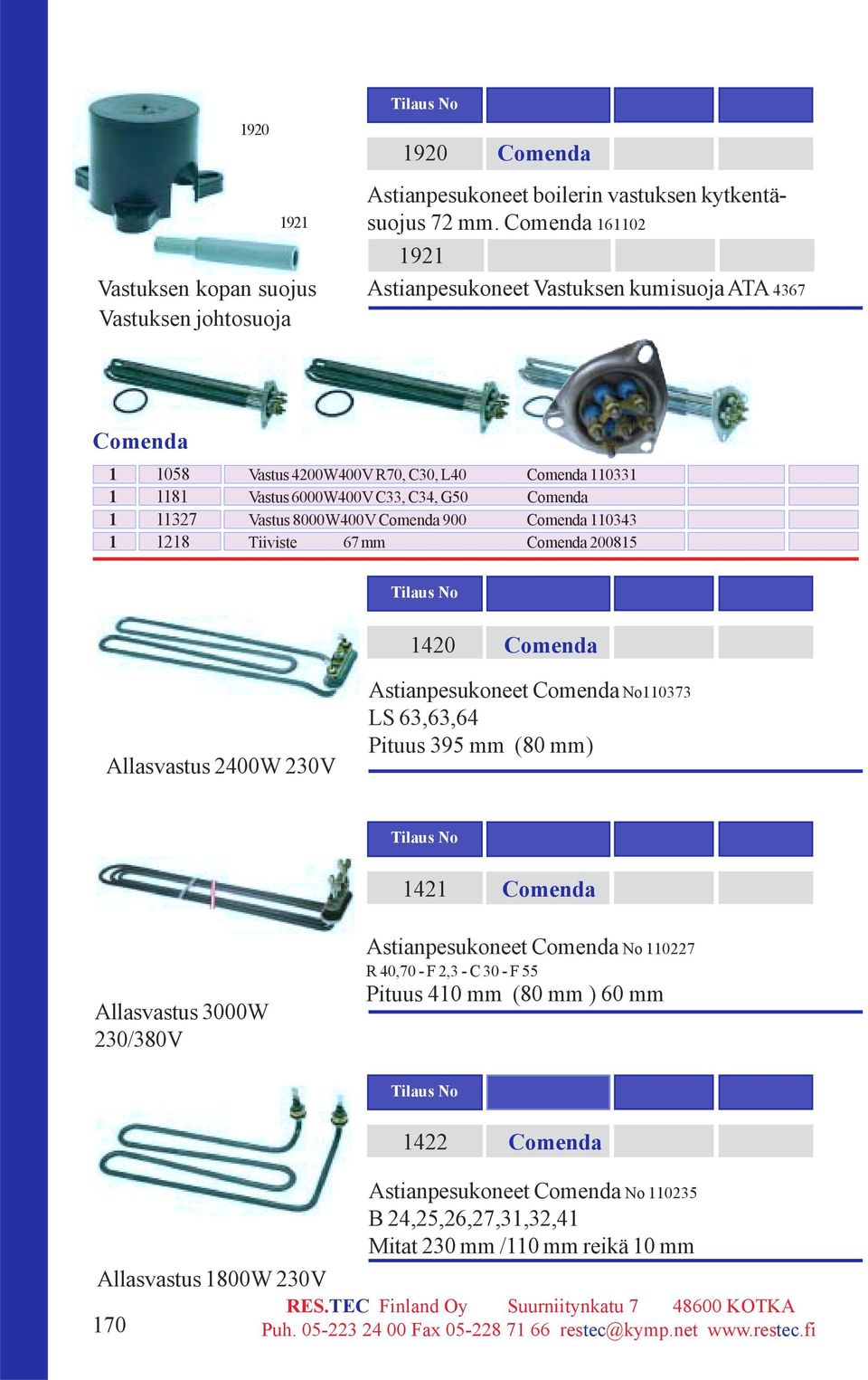 8000W00V Comenda 900 Comenda 11033 1 1218 Tiiviste 67 mm Comenda 200815 120 Comenda Allasvastus 200W 230V Astianpesukoneet Comenda No110373 LS 63,63,6 Pituus 395 mm (80 mm) 121 Comenda