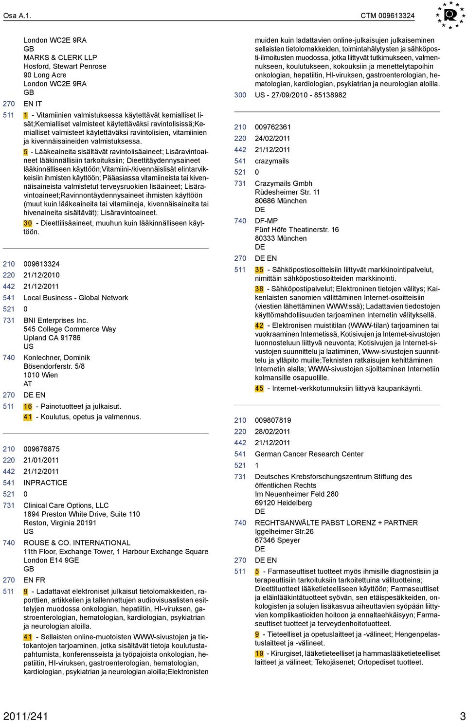 käytettäväksi ravintolisissä;kemialliset valmisteet käytettäväksi ravintolisien, vitamiinien ja kivennäisaineiden valmistuksessa.