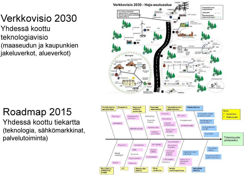 jakeluverkot, alueverkot) Roadmap 2015