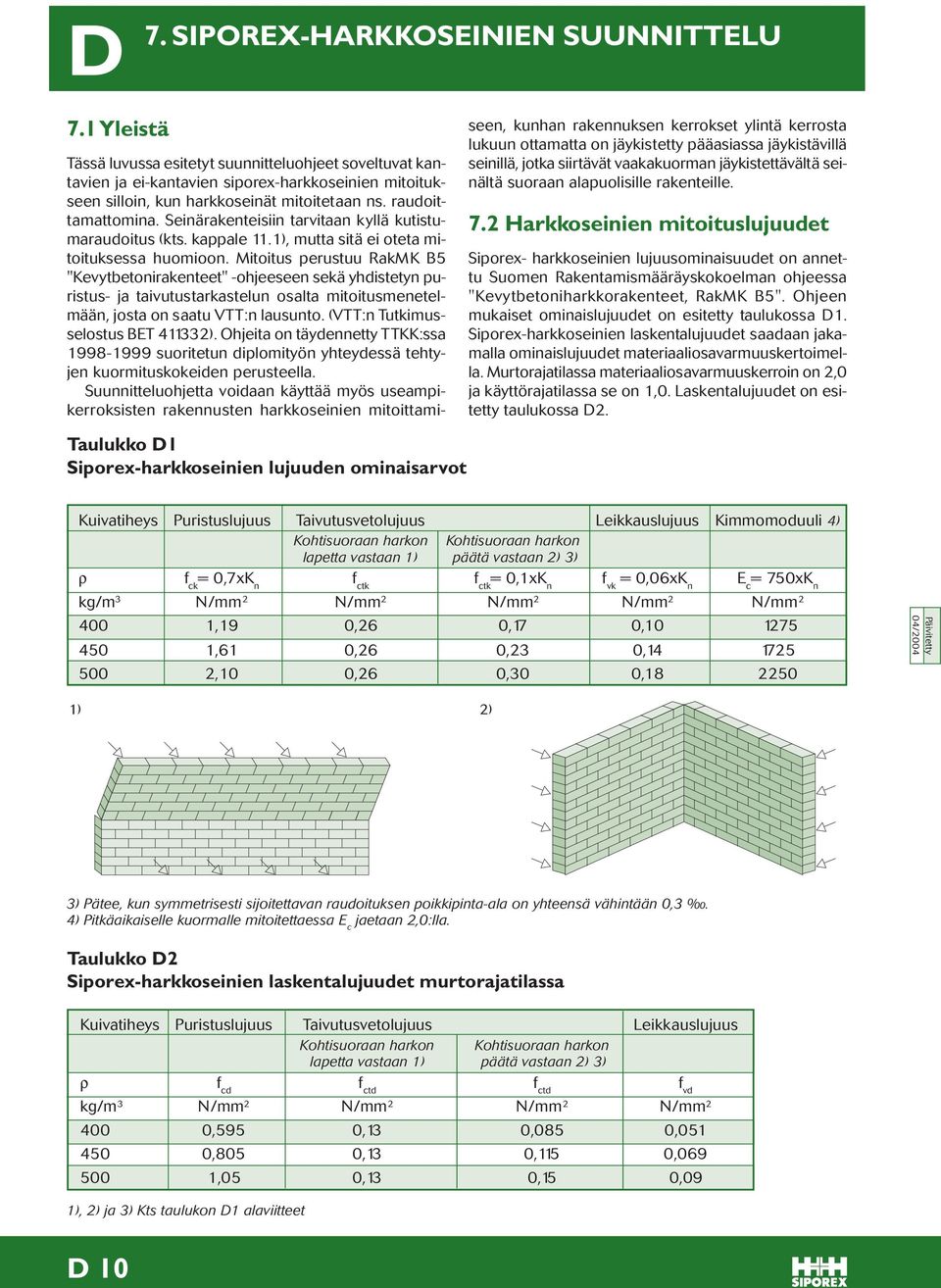 Seinärakenteisiin tarvitaan kyllä kutistumaraudoitus (kts. kappale 11.1), mutta sitä ei oteta mitoituksessa huomioon.