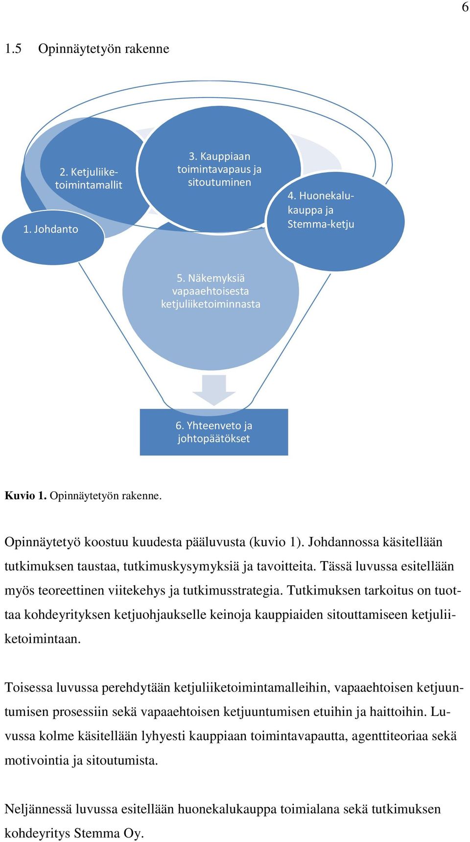 Johdannossa käsitellään tutkimuksen taustaa, tutkimuskysymyksiä ja tavoitteita. Tässä luvussa esitellään myös teoreettinen viitekehys ja tutkimusstrategia.