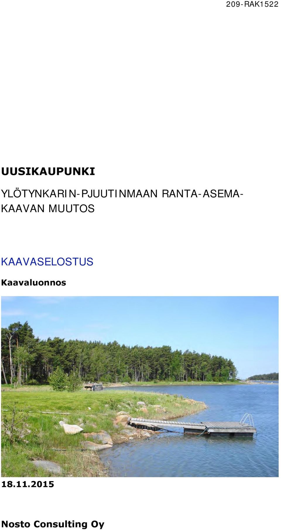 RANTA-ASEMA- KAAVAN MUUTOS