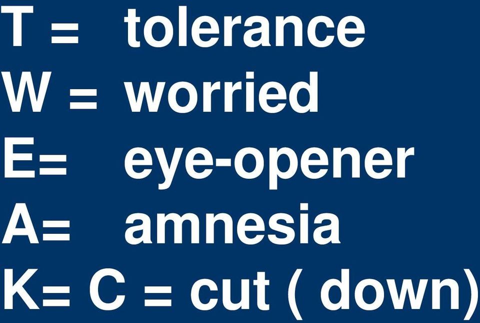 eye-opener A=