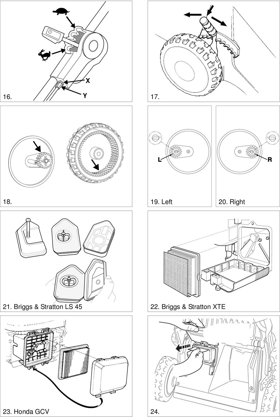 Briggs & Stratton LS 45 22.