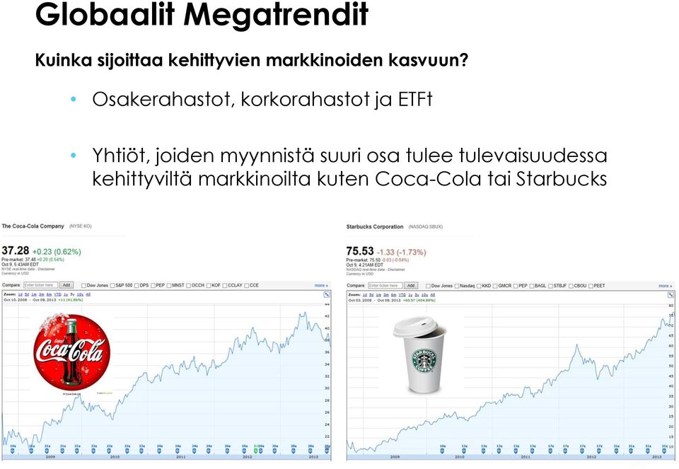 joiden myynnistä suuri osa tulee tulevaisuudessa