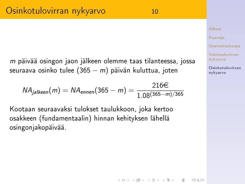 m) = 216e 1.