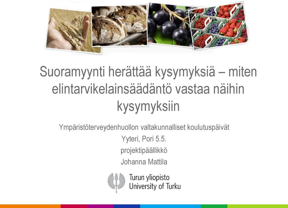 Ympäristöterveydenhuollon valtakunnalliset
