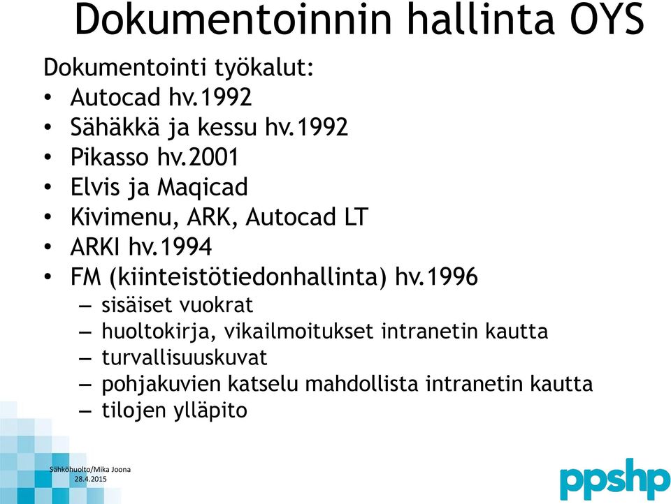 1994 FM (kiinteistötiedonhallinta) hv.