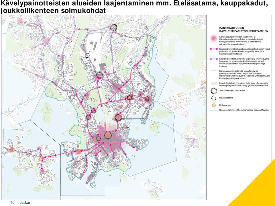 Eteläsatama, kauppakadut,