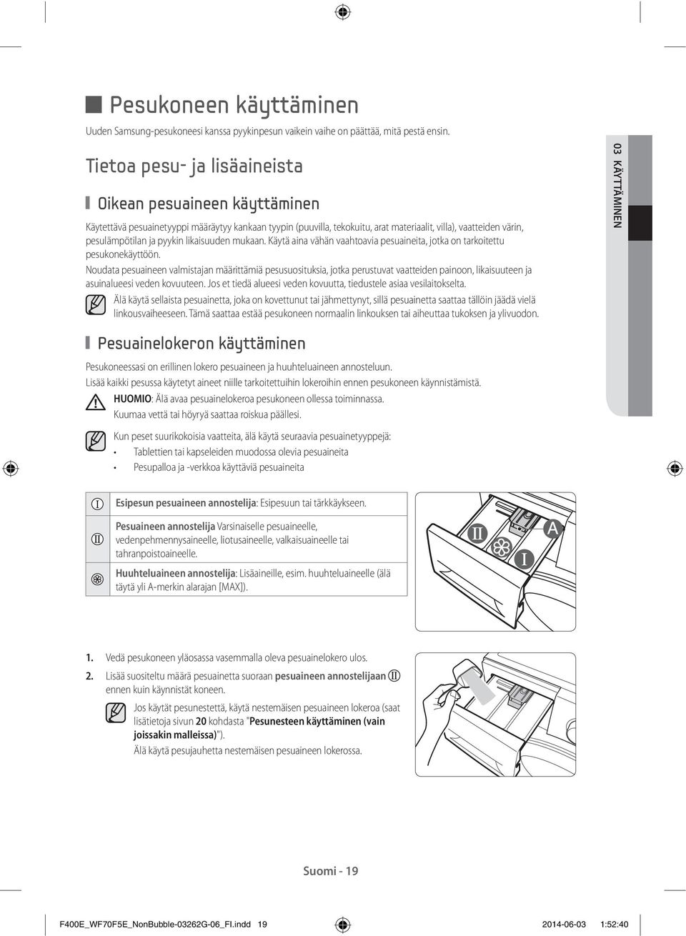 Pesukone. Käyttöopas. imagine the possibilities. Kiitos, että hankit tämän  Samsungin tuotteen. - PDF Free Download