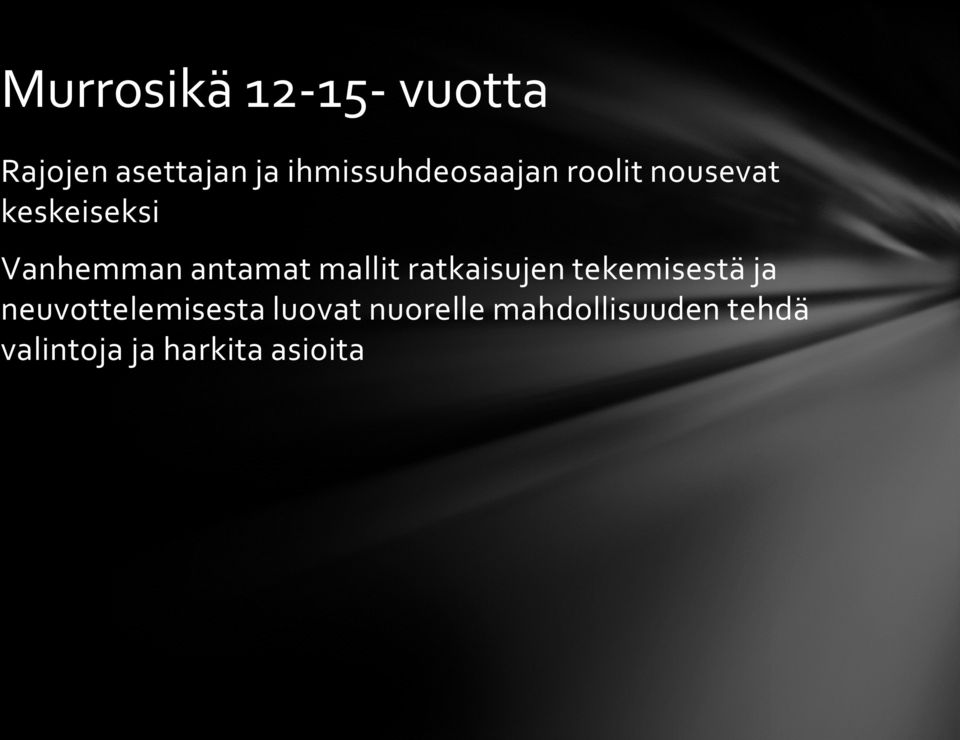 antamat mallit ratkaisujen tekemisestä ja