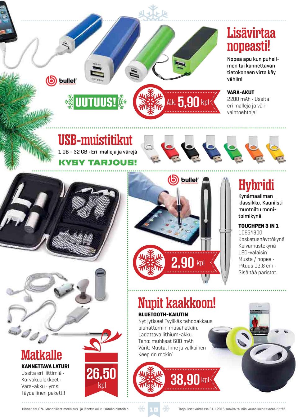 TOUCHPEN 3 IN 1 10654300 Kosketusnäyttökynä Kuivamustekynä LED-valaisin Musta / hopea Pituus 12,8 cm Sisältää paristot.