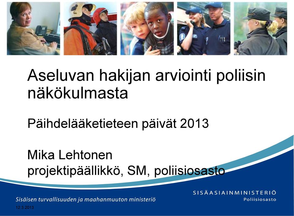 Päihdelääketieteen päivät 2013