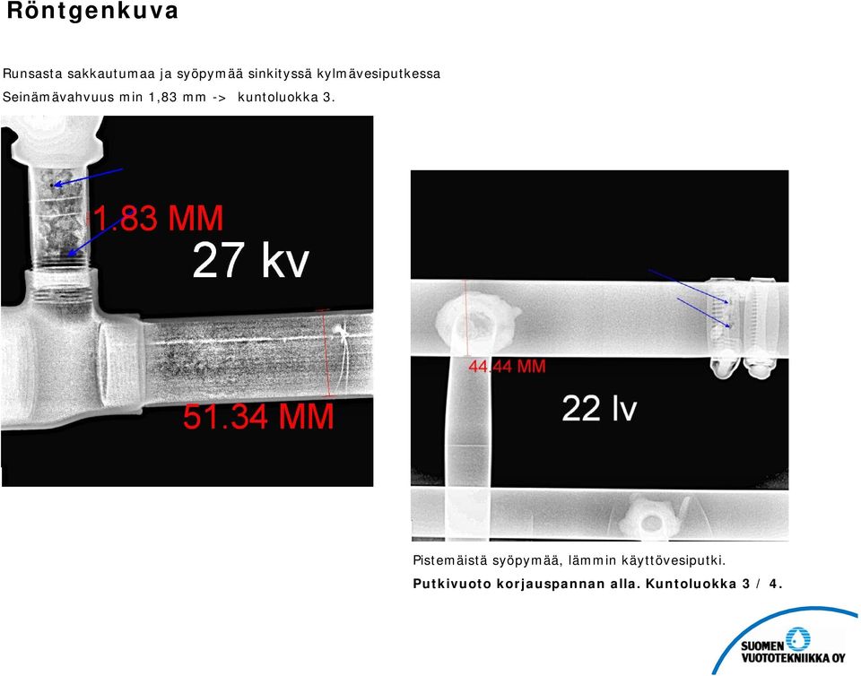 mm -> kuntoluokka 3.