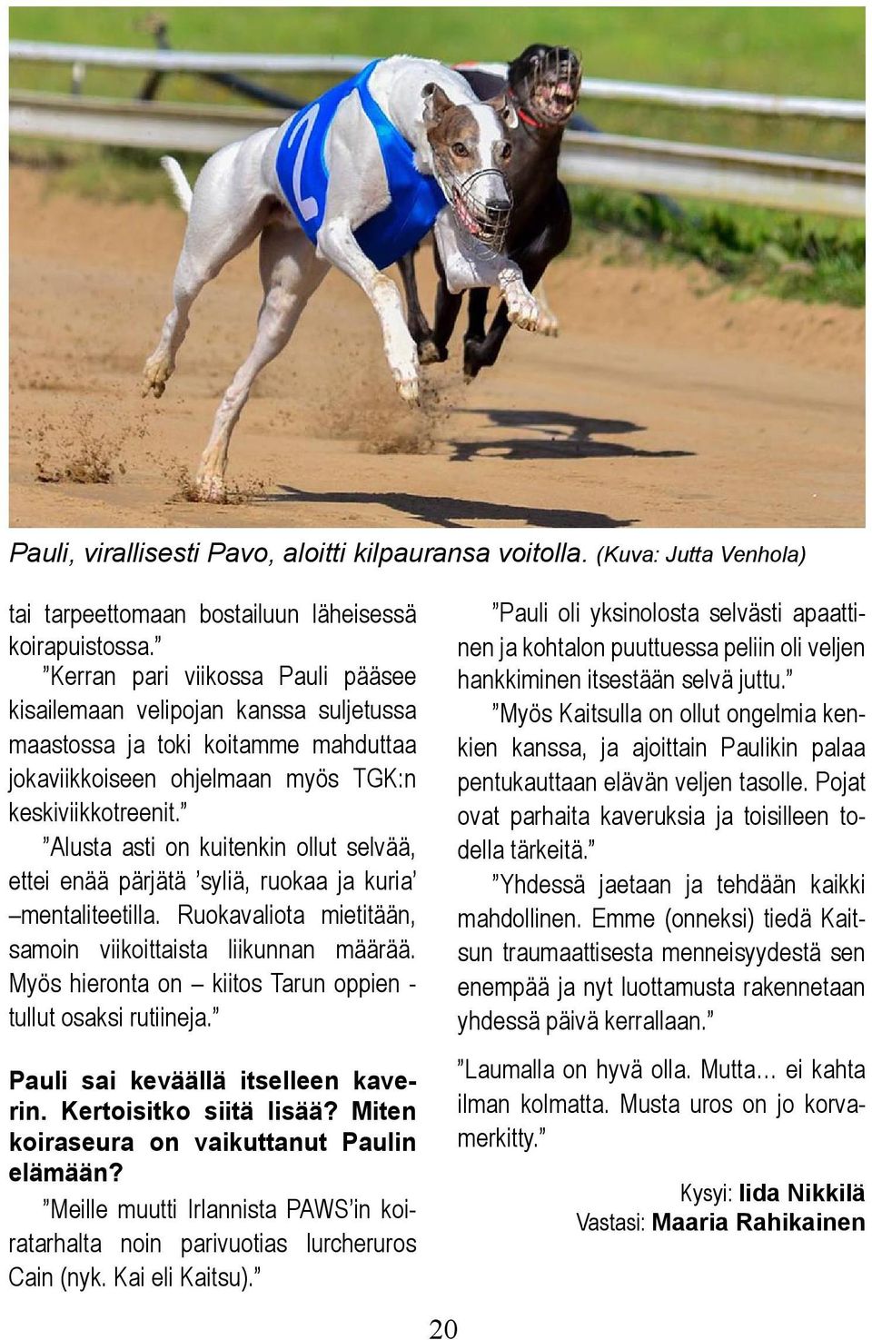 Alusta asti on kuitenkin ollut selvää, ettei enää pärjätä syliä, ruokaa ja kuria mentaliteetilla. Ruokavaliota mietitään, samoin viikoittaista liikunnan määrää.