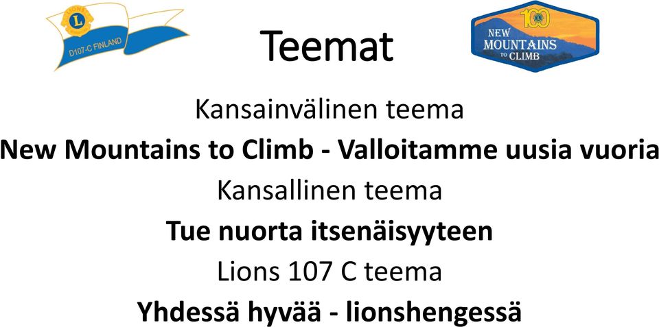 Kansallinen teema Tue nuorta