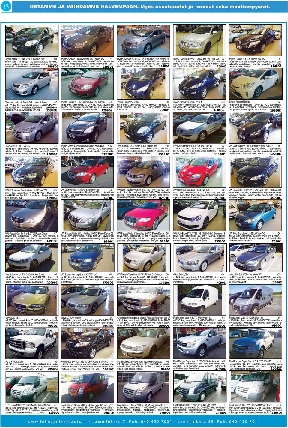 -03 Toyota Corolla 1,4 D-4D Linea Sol 4ov -09 ml:60 tkm, 1 omistaja, vsc-ajonvakautus, trc-luistonesto, aut.nen ilmast.