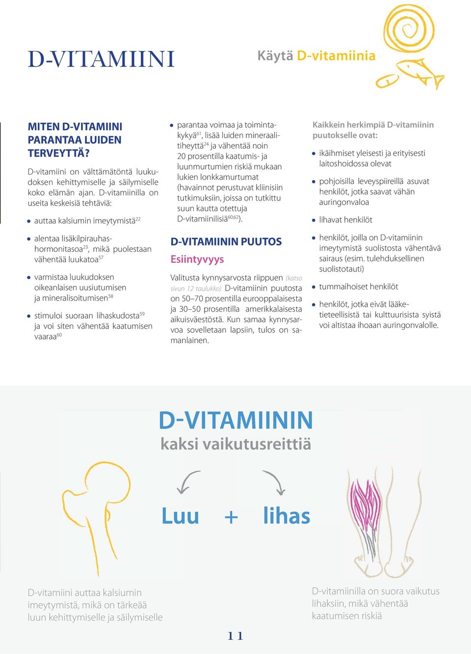 uusiutumisen ja mineralisoitumisen 58 stimuloi suoraan lihaskudosta 59 ja voi siten vähentää kaatumisen vaaraa 60 parantaa voimaa ja toimintakykyä 61, lisää luiden mineraalitiheyttä 24 ja vähentää