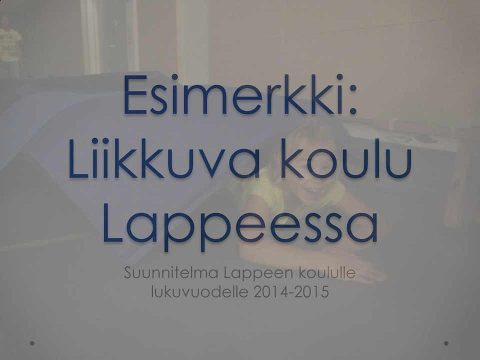 Suunnitelma Lappeen