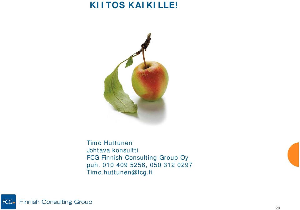 FCG Finnish Consulting Group Oy