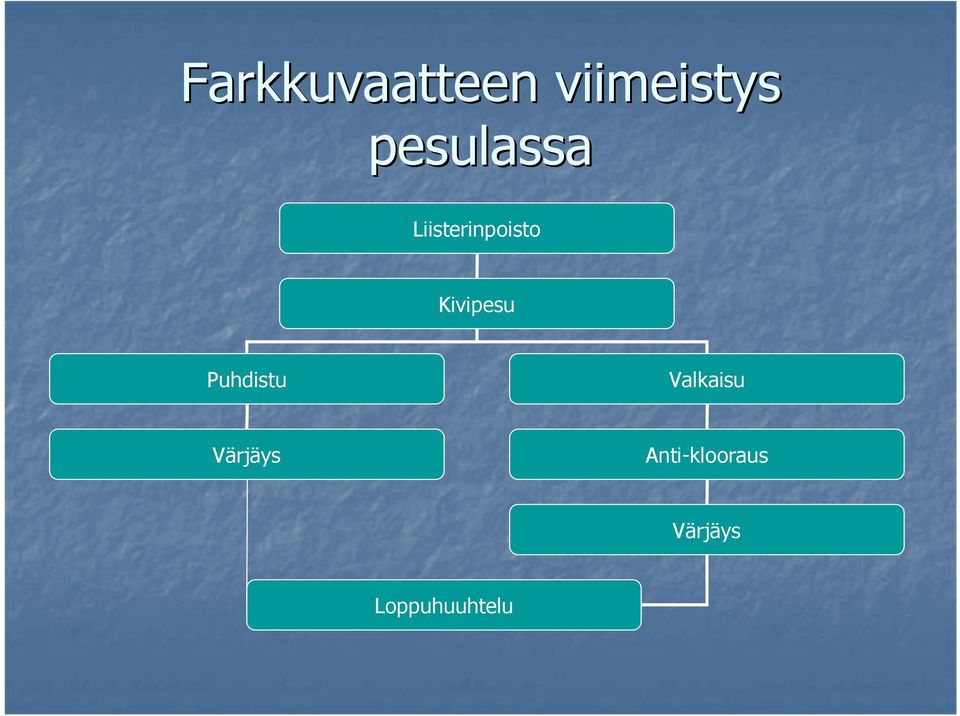 Kivipesu Puhdistu Valkaisu