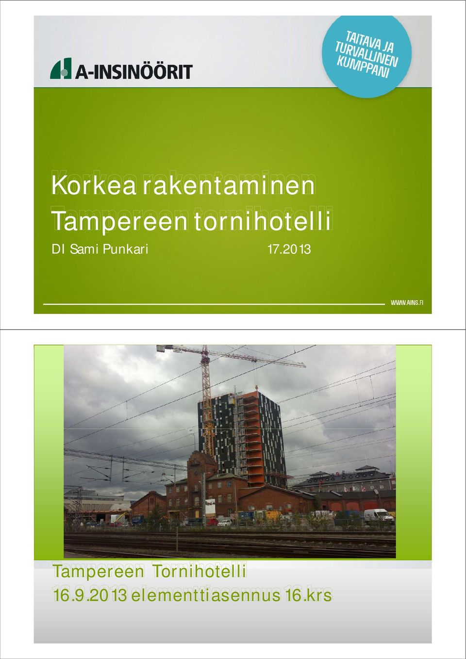 17.2013 Tampereen Tornihotelli
