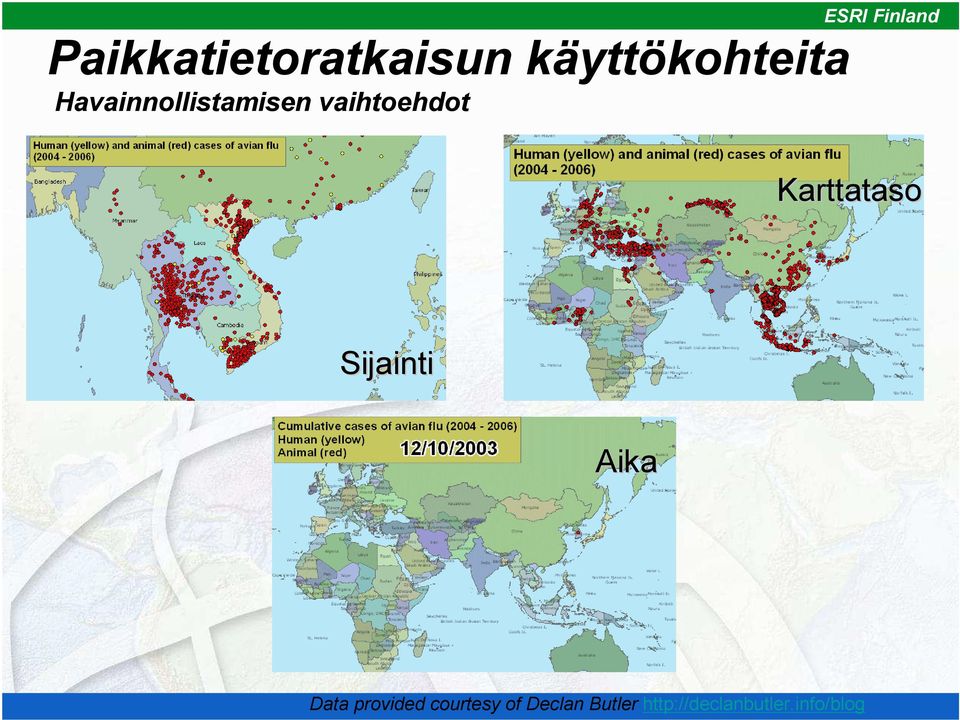 Finland Karttataso Sijainti Aika Data