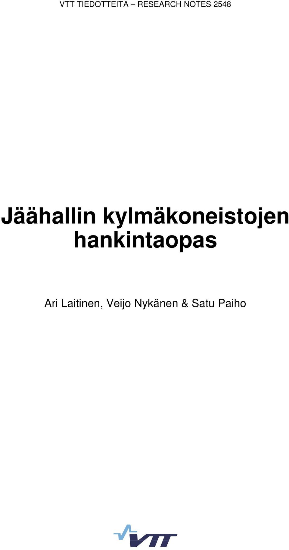 kylmäkoneistojen