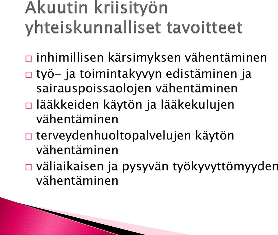 käytön ja lääkekulujen vähentäminen terveydenhuoltopalvelujen