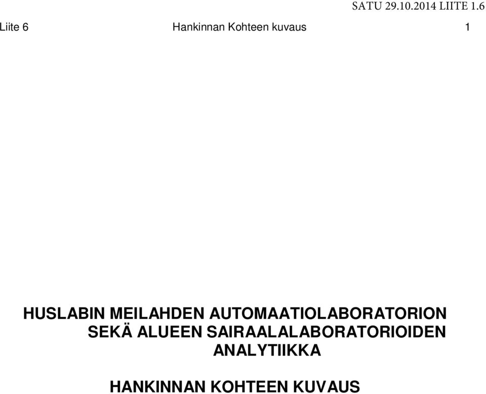 HUSLABIN MEILAHDEN AUTOMAATIOLABORATORION