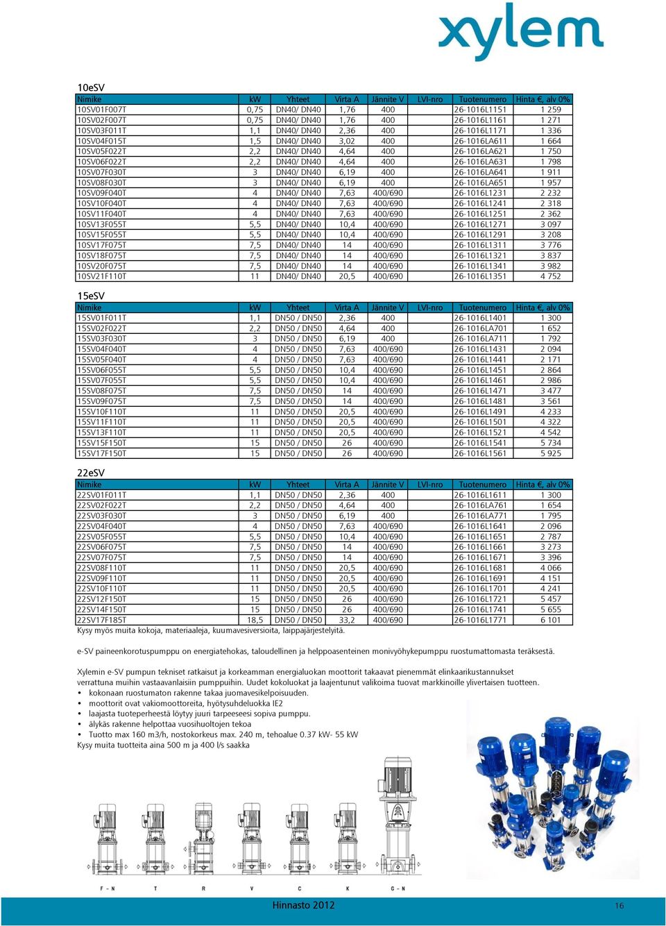 10SV08F030T 3 DN40/ DN40 6,19 400 26-1016LA651 1 957 10SV09F040T 4 DN40/ DN40 7,63 400/690 26-1016L1231 2 232 10SV10F040T 4 DN40/ DN40 7,63 400/690 26-1016L1241 2 318 10SV11F040T 4 DN40/ DN40 7,63