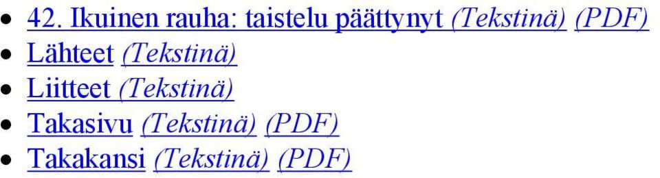 (Tekstinä) Liitteet (Tekstinä)