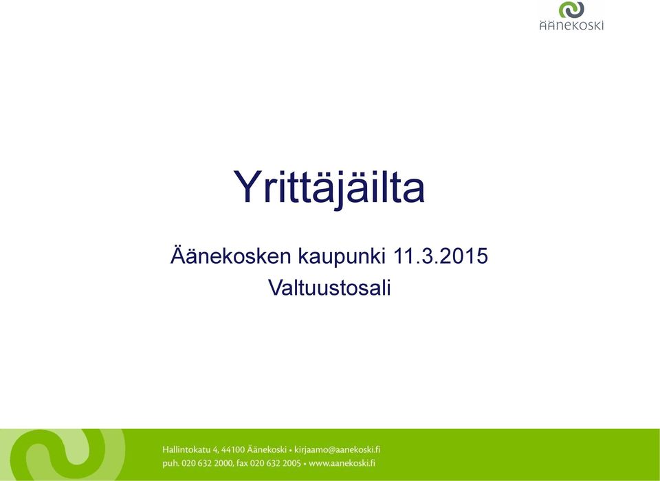 kaupunki 11.3.