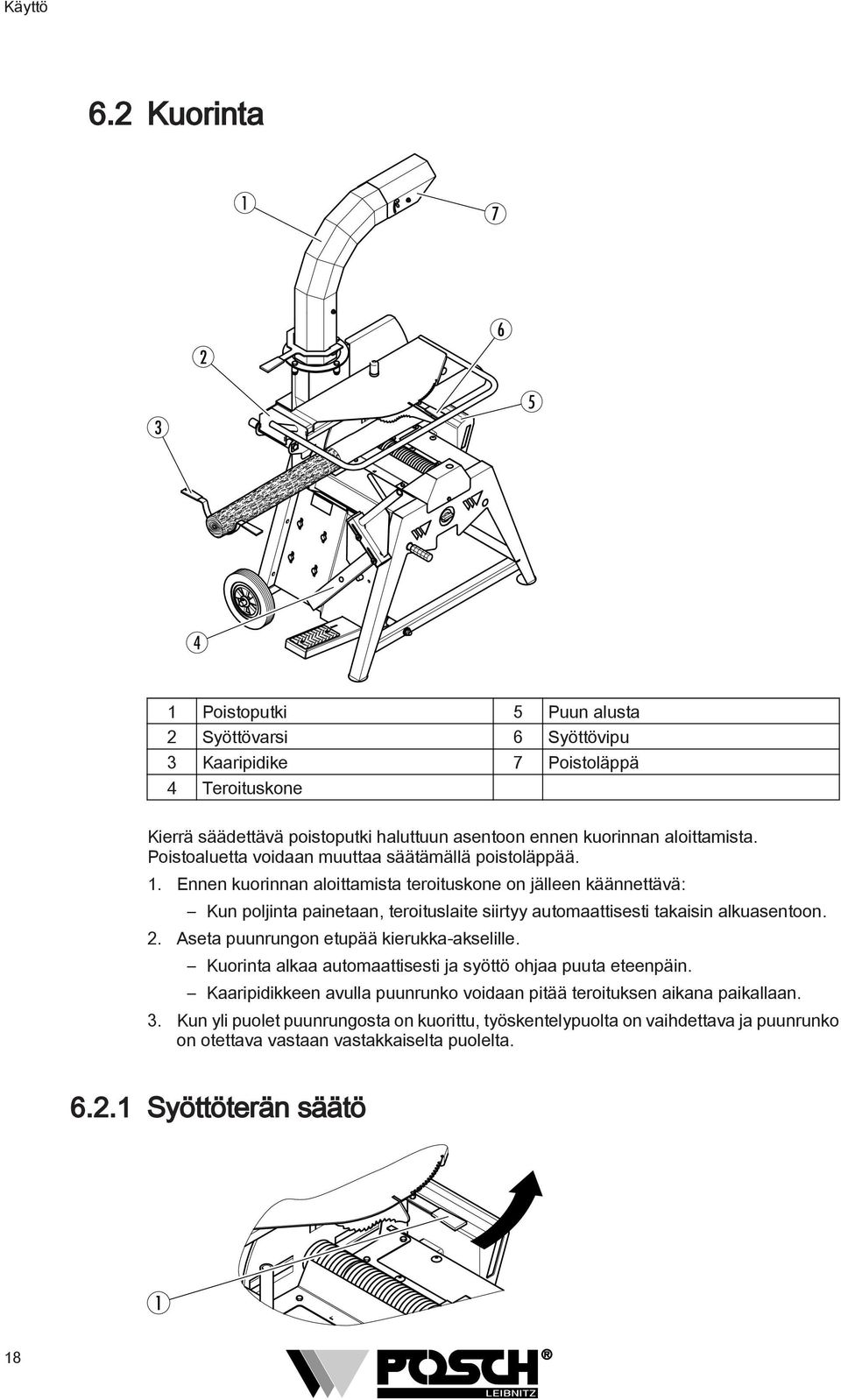 aloittamista. Poistoaluetta voidaan muuttaa säätämällä poistoläppää. 1.