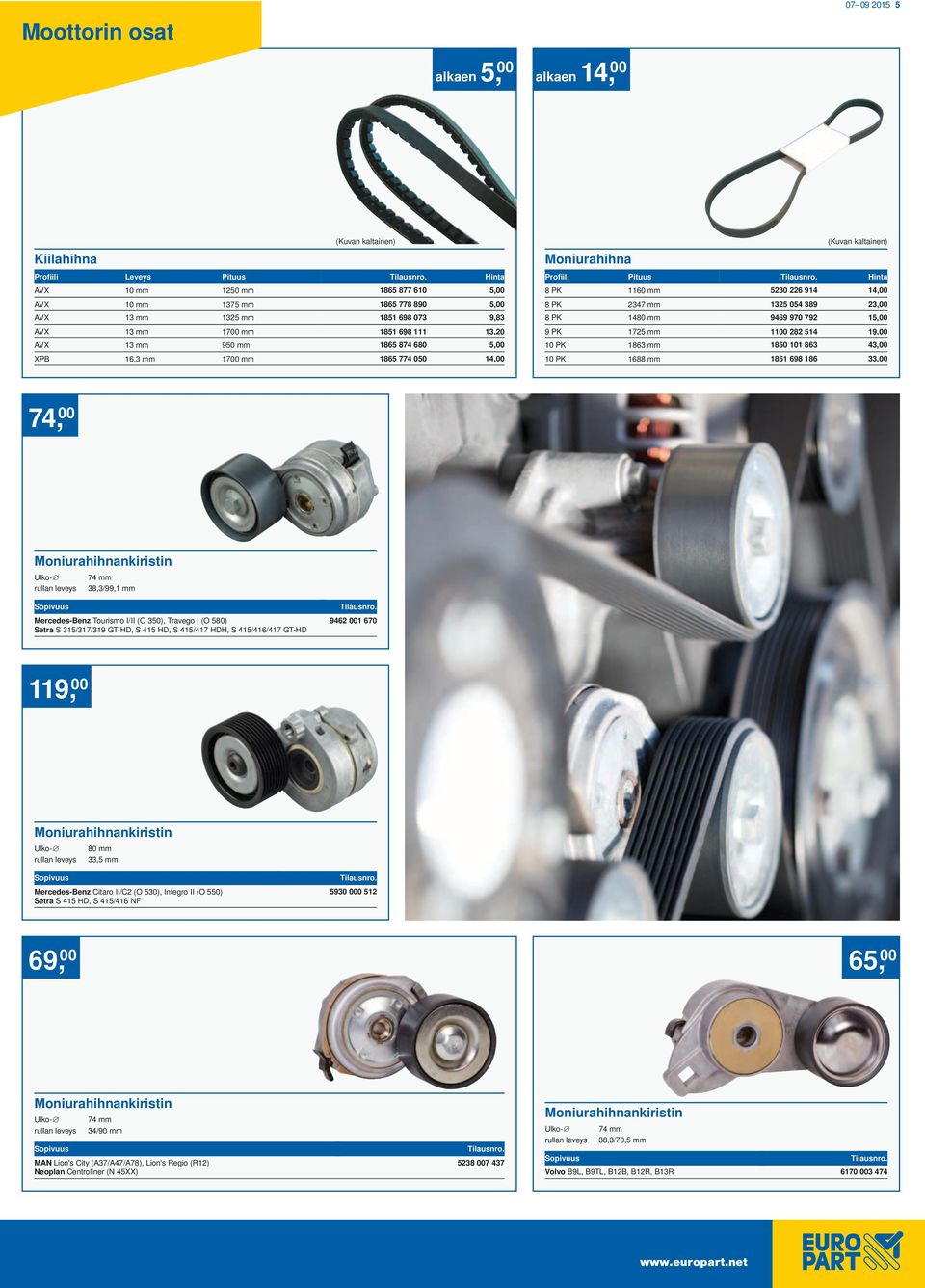 14,00 8 PK 2347 mm 1325 054 389 23,00 8 PK 1480 mm 9469 970 792 15,00 9 PK 1725 mm 1100 282 514 19,00 10 PK 1863 mm 1850 101 863 43,00 10 PK 1688 mm 1851 698 186 33,00 74, 00 Moniurahihnankiristin