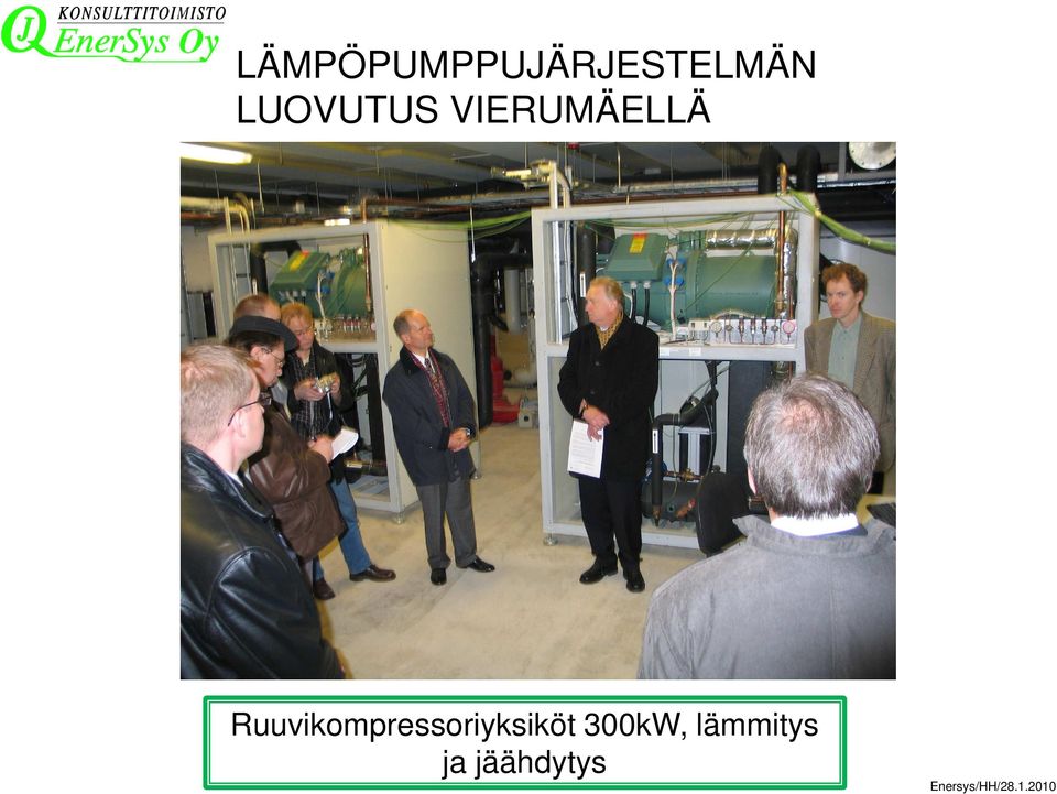 Ruuvikompressoriyksiköt