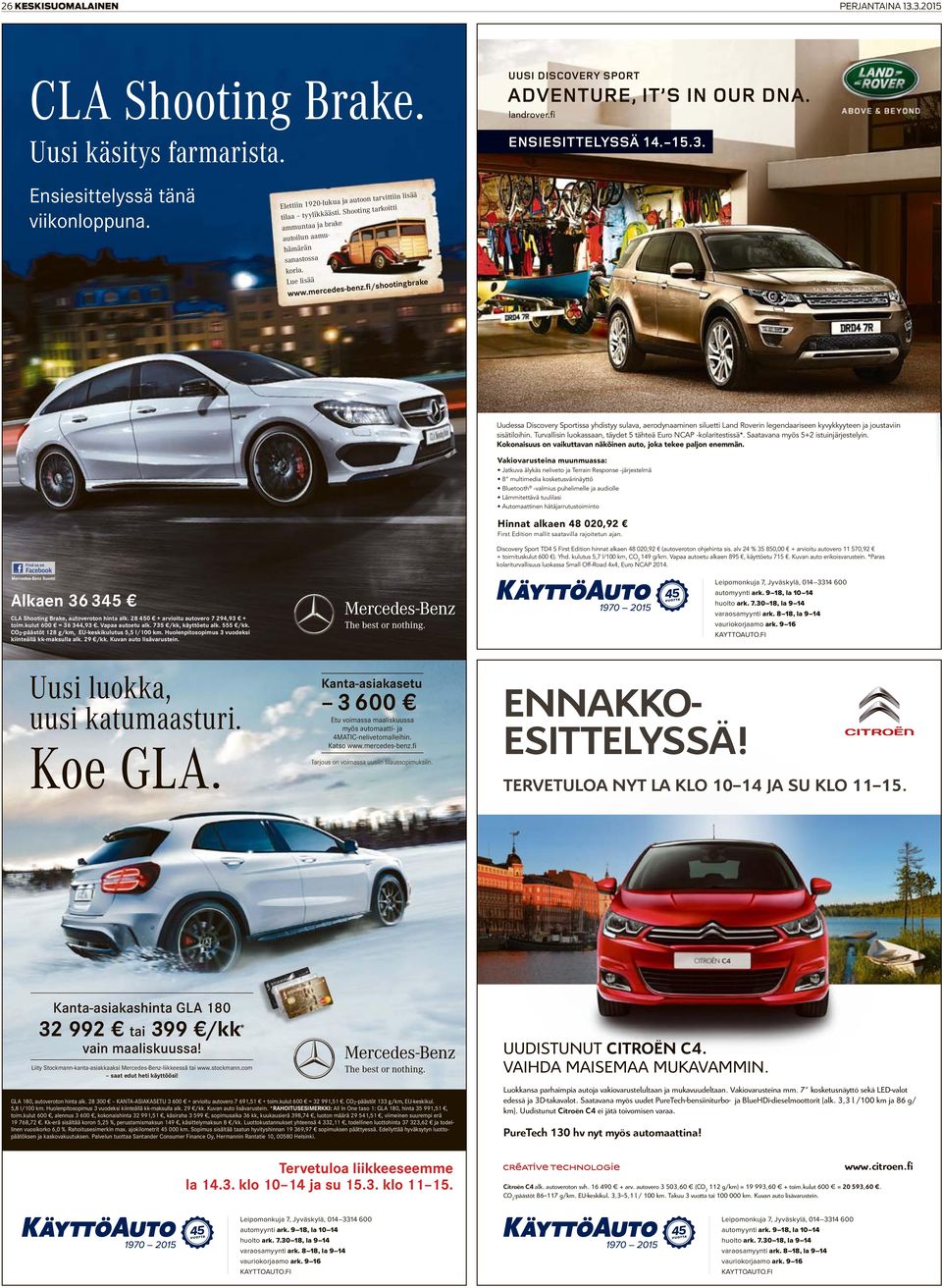 fi/shootingbrake Uudessa Discovery Sportissa yhdistyy sulava, aerodynaaminen siluetti Land Roverin legendaariseen kyvykkyyteen ja joustaviin sisätiloihin.